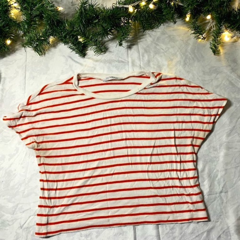 Striped Crop Top
